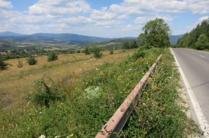 Hitchhiking Macedonia Bulgaria beautiful road